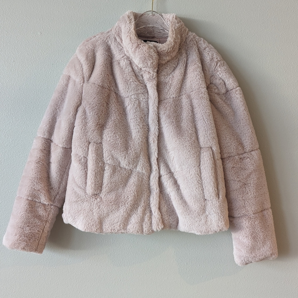 Ambiance Outerwear Faux Fur Jacket